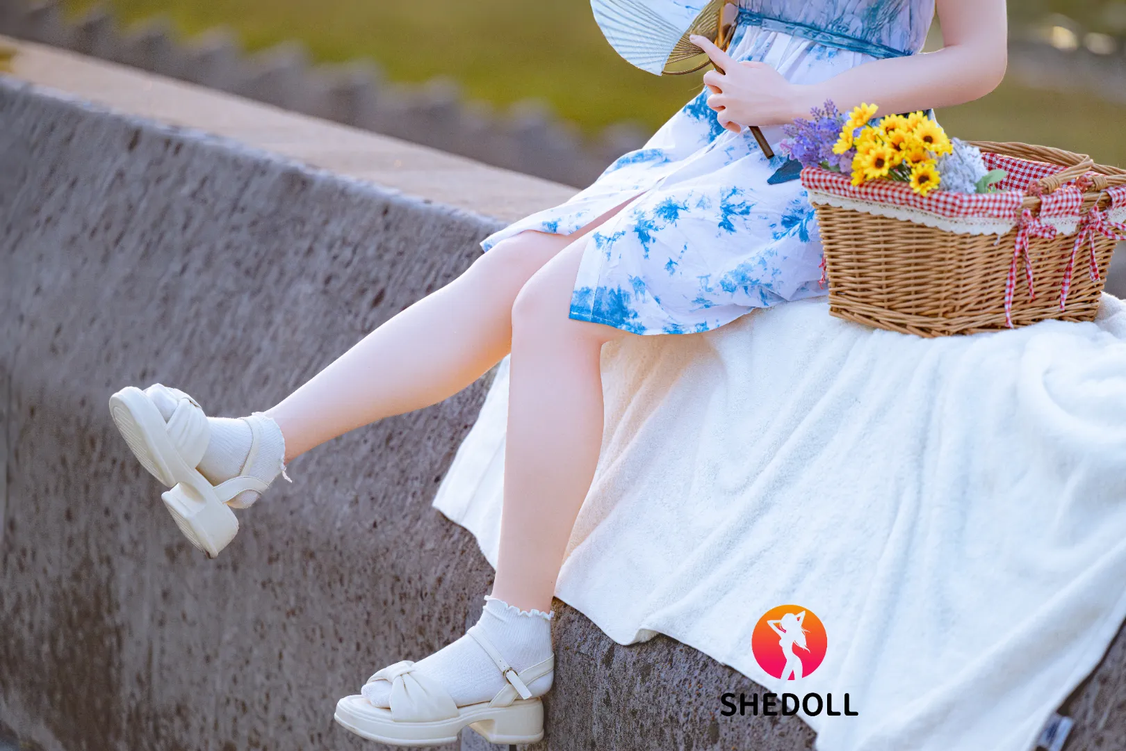 SHEDOLL Belle 150cm Patung Seks Silikon Premium